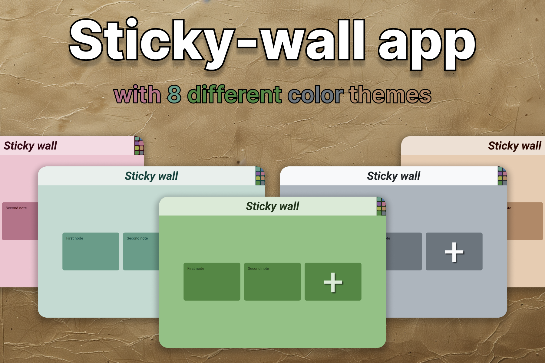 Sticky Wall cover